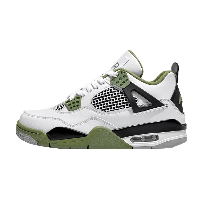 High-top combat basketball men's and women's air-cushion shoes