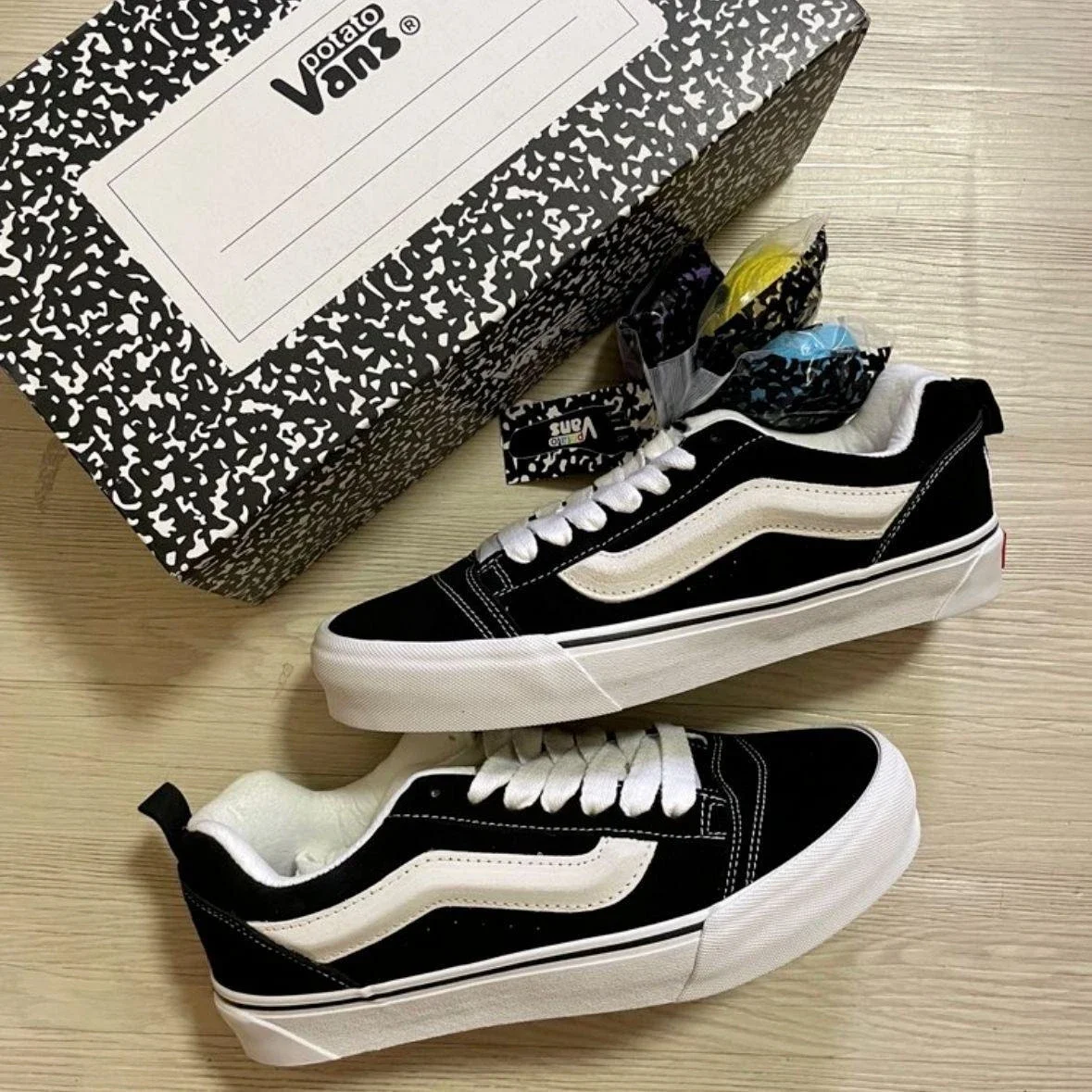 American Retro Trendy Casual Non-Slip Platform Shoes