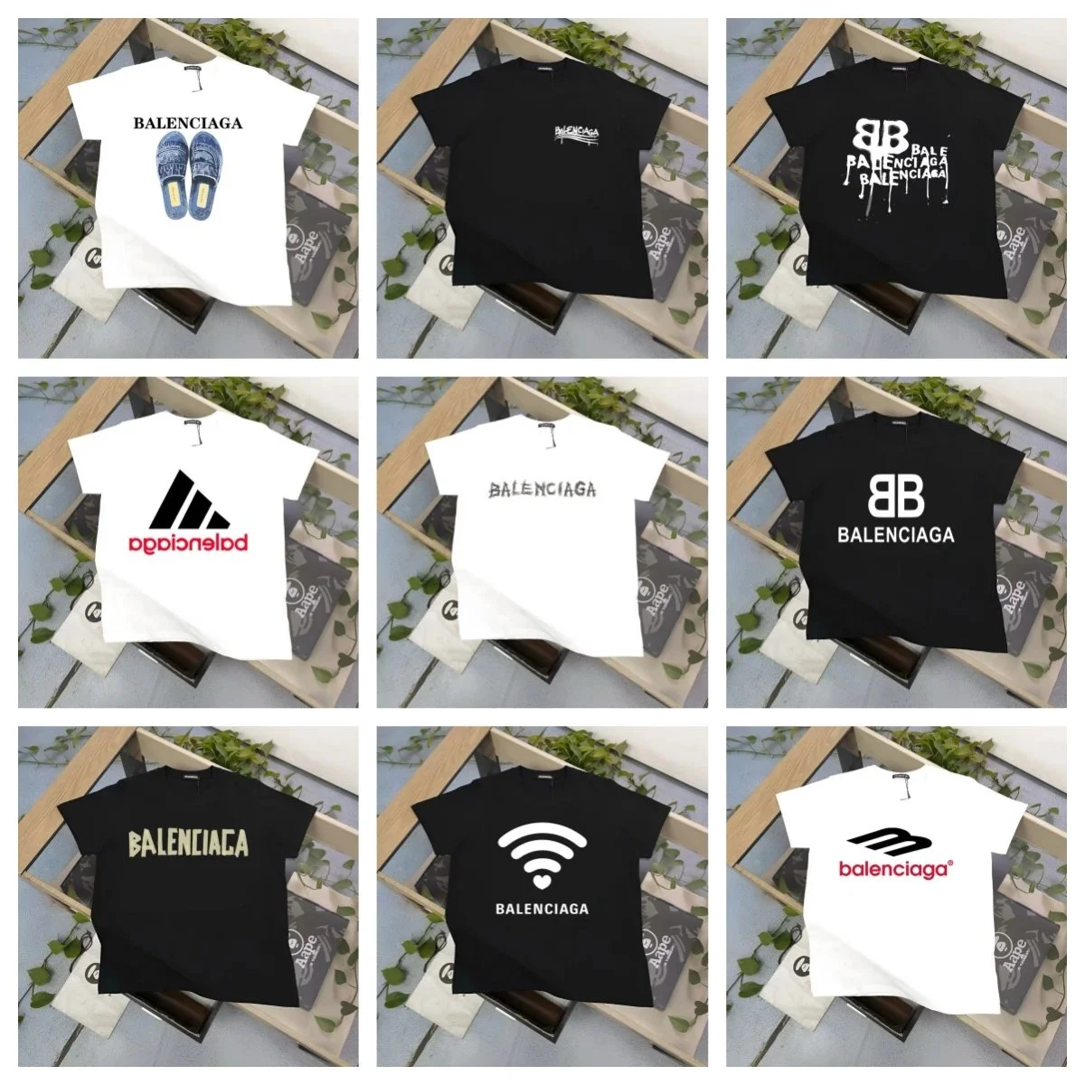 Balenciaga Fashion short sleeve W2C