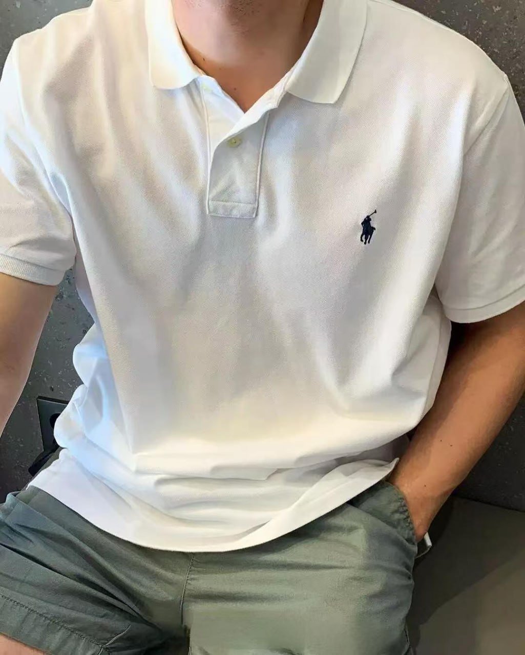 POLO Fashion trend loose all-match short sleeve 001