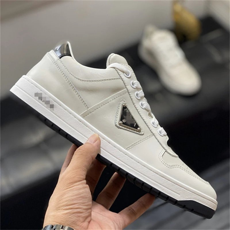 Casual Shoes Genuine Leather Men's and Women's Couple Casual Sneakers