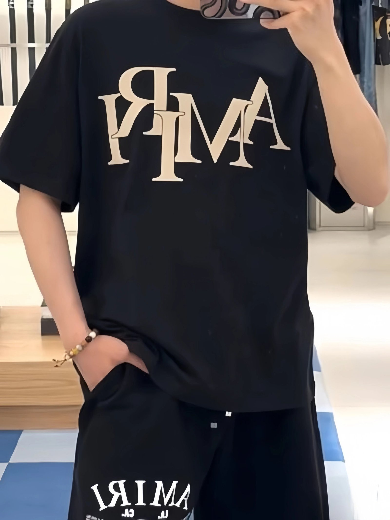 Fashion short sleeve T-shirt W2C064