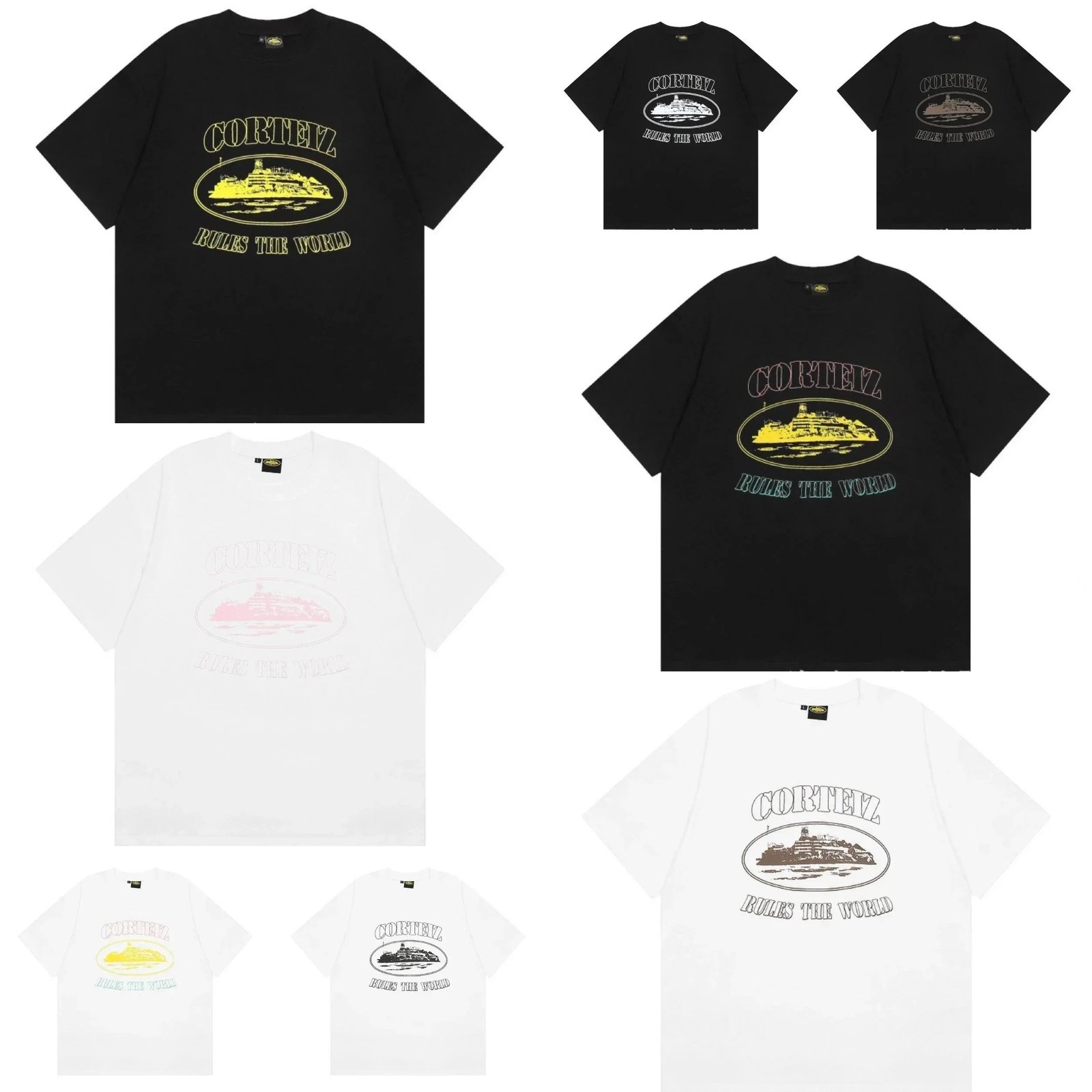 Printed American High Street Short Sleeve