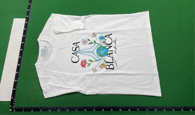 Casablanca T-shirt ( 40 + styles)self-high quality tropical wind printed short sleeve 11