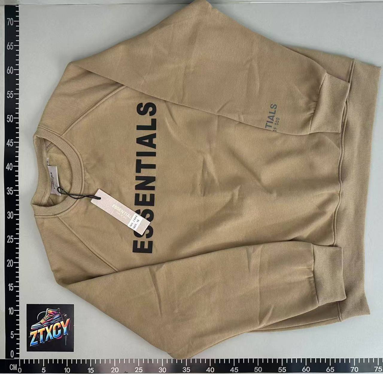 Essentials Sweater stereo Silicone Letters Men and Women American High Street Flocking Hoodie Sweater Coat Hoodie CY