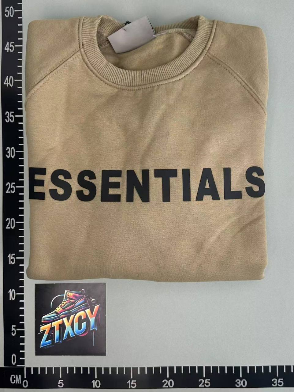 Essentials Sweater stereo Silicone Letters Men and Women American High Street Flocking Hoodie Sweater Coat Hoodie CY