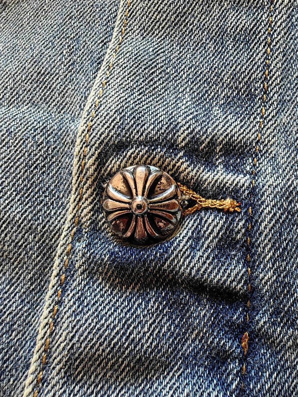 Chrome Hearts Denim jacket high quality Denim coat