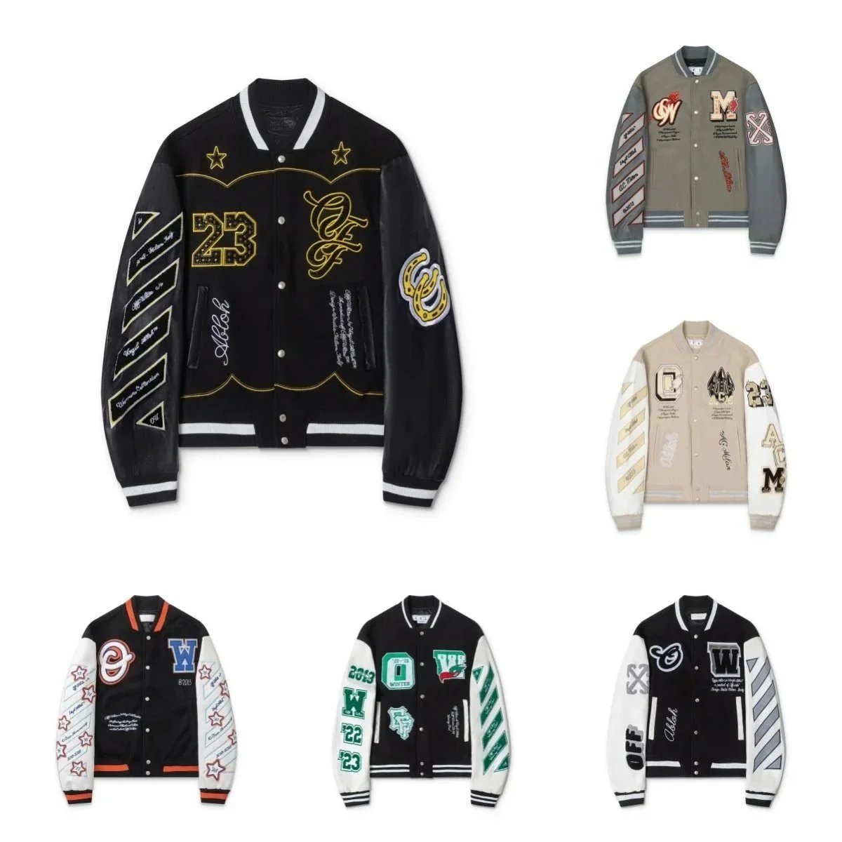 Off-White Jacket New fashion versatile coat 005