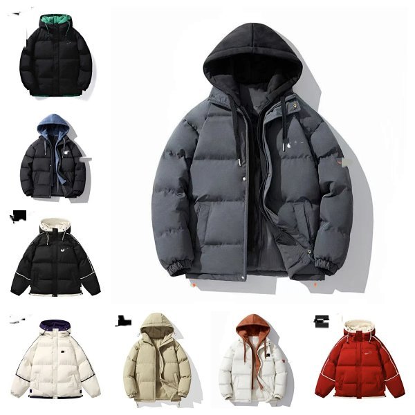  Articlenike down jacket JY07 Couple cotton-padded jacket Men's and Women's Japanese Hat Down Jacket