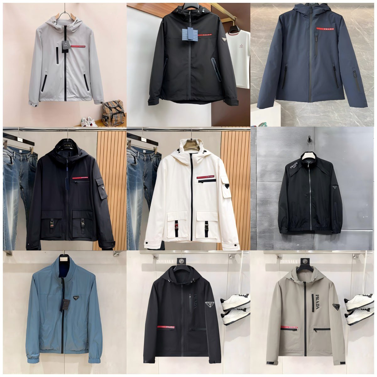  Prada Jacket High version Z03 high quality Fashion Jacket "Latest Models]