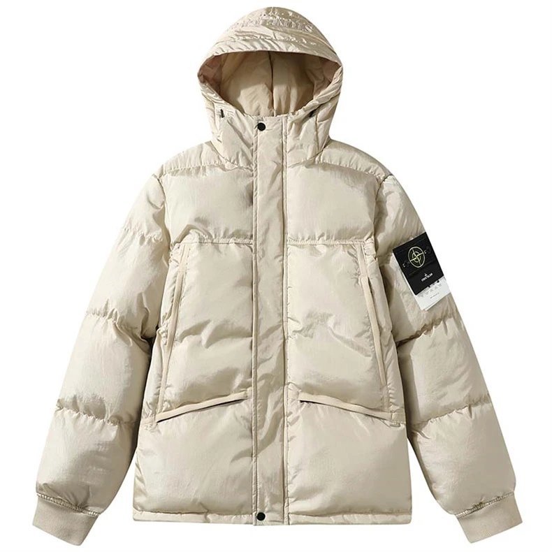  Stone Island Cotton Jacket Nylon pearlescent cotton coat
