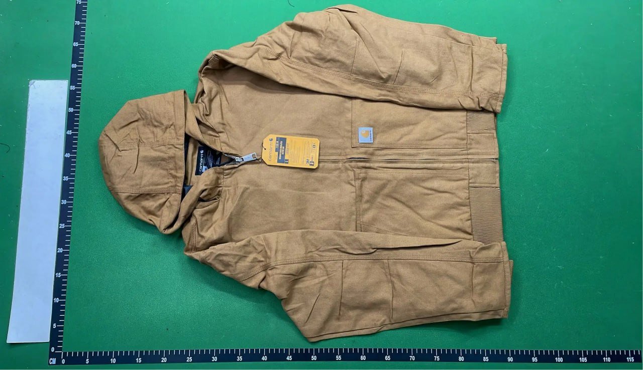  Carhartt Jacket and Cotton QM04 2025 Jacket Heavy Men's and Women's American Vintage Washed Star Crossing Work Jacket Cotton-padded jacket