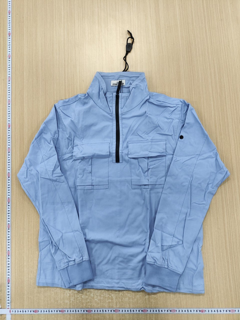  Stone Island jacket  2025 New Nylon Material Classic Armband Men and Women Half Zip Pullover Jacket Coat CY