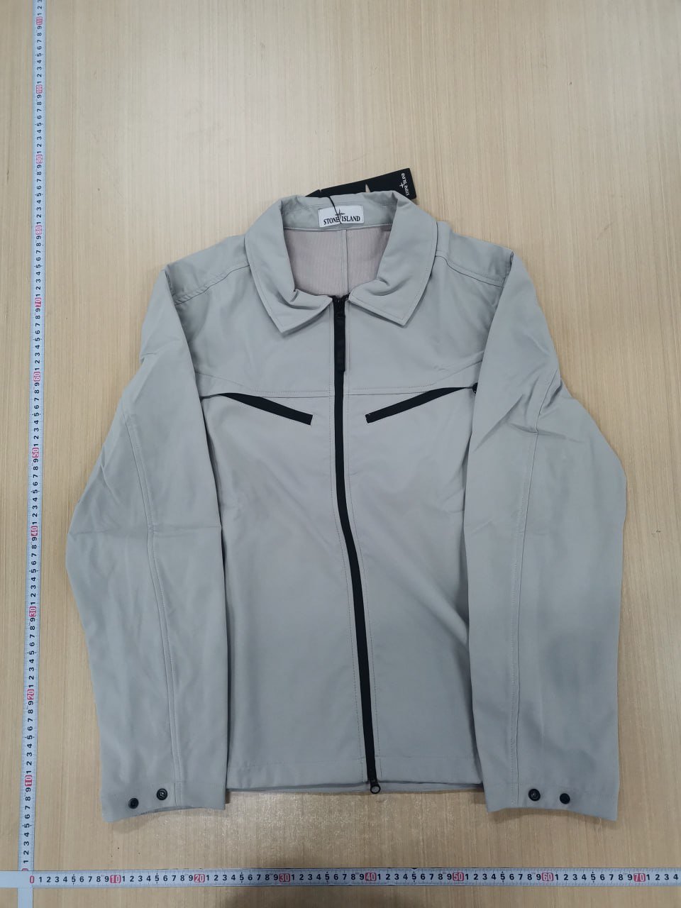 Stone Island jacket Spring 2025 Solid Color Soft Shell Shirt Jacket Simple Casual Tooling Retro Zipper Jacket Coat CY