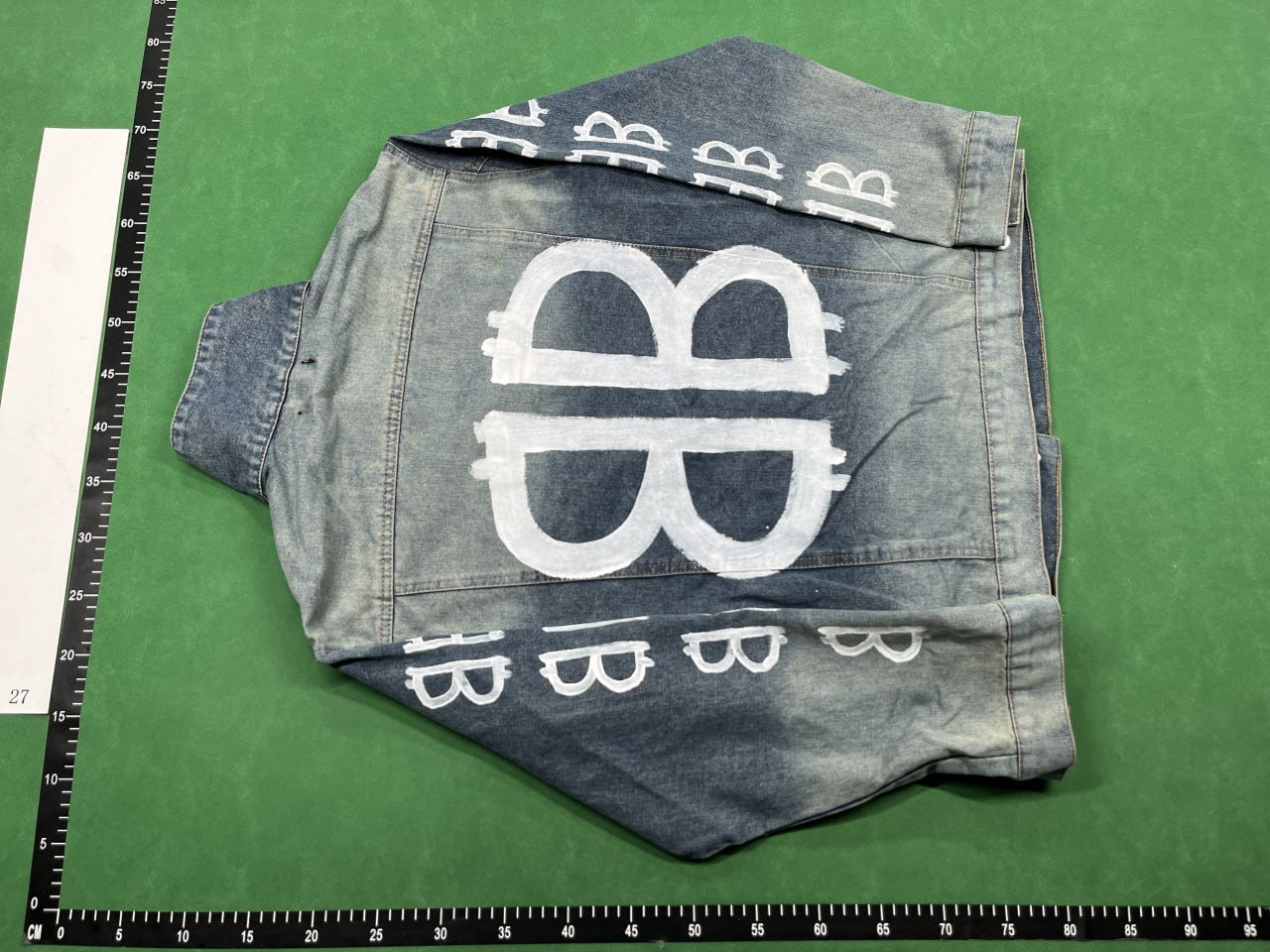 Balenciaga denim jacket Hundred Jeans