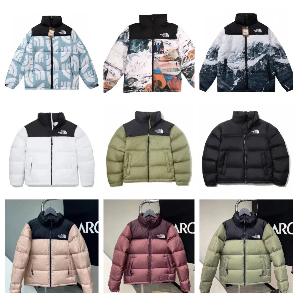 THE NORTH FACE Down jacket Winter warm heart essential light warm fashion Joker down jacket let you 