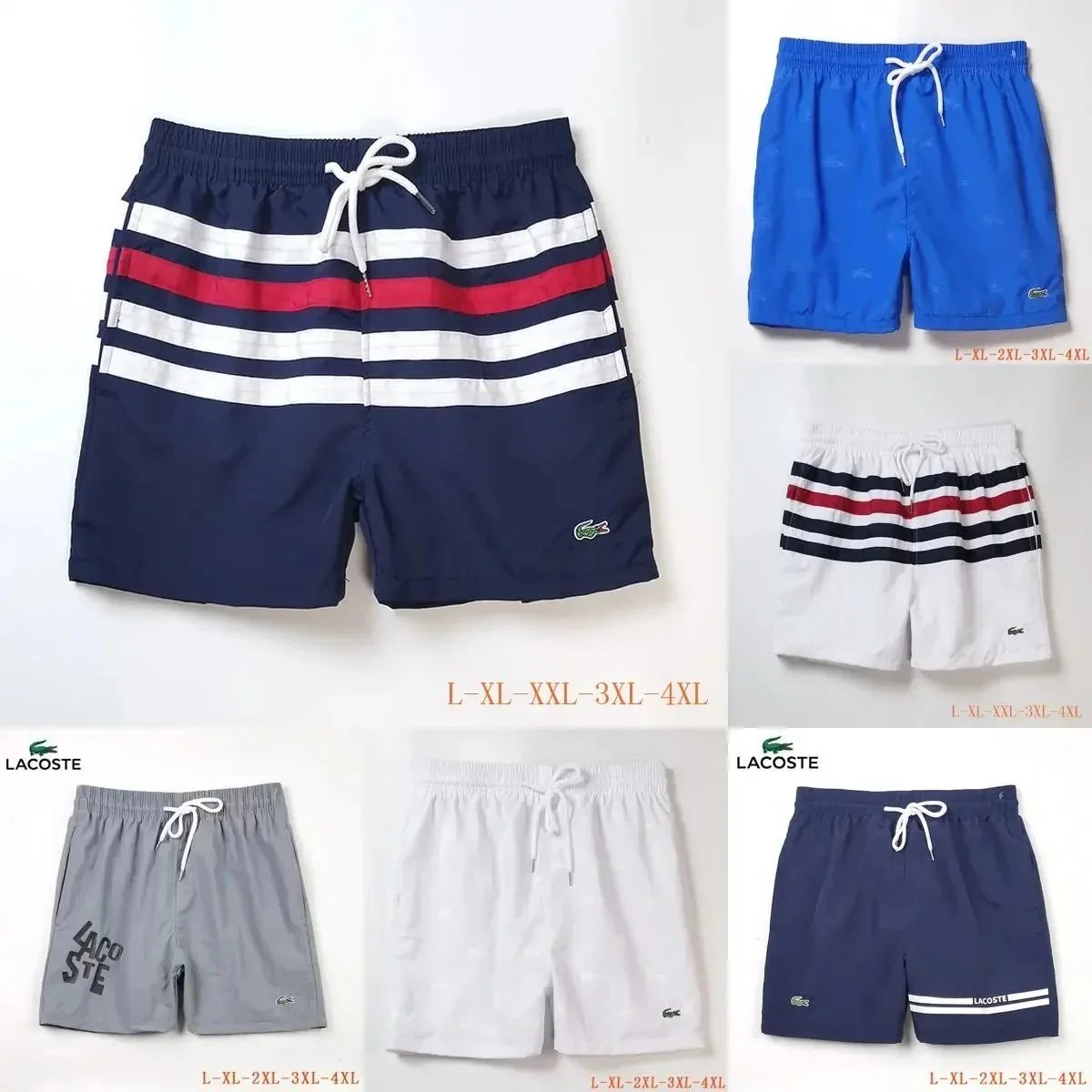 Lacoste Shorts Pants  Factory self-high quality beach shorts