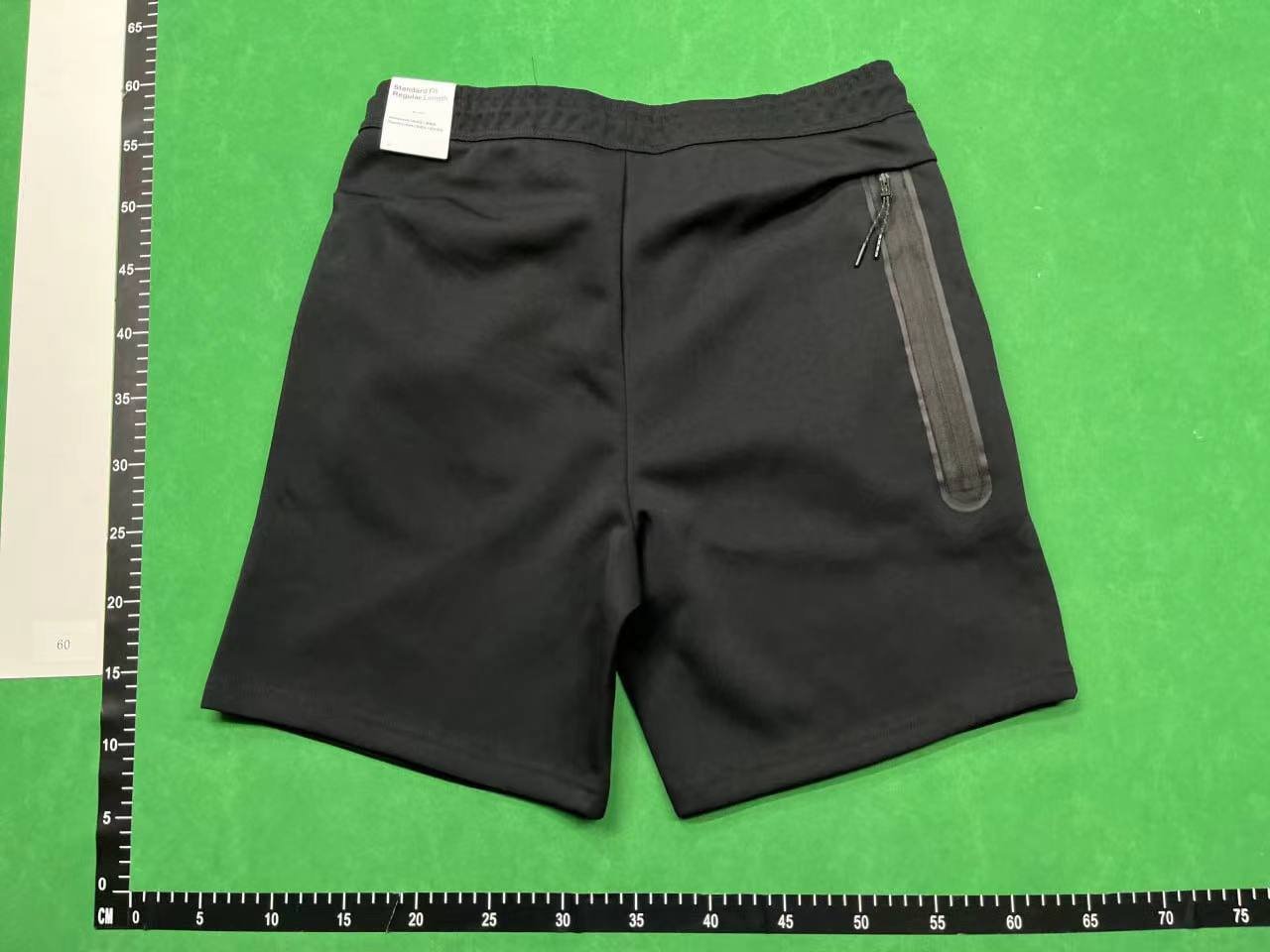 Nike shorts 24SS Air Layer Cotton Quarter Shorts Reflective Drawstring Air Layer Cotton Shorts