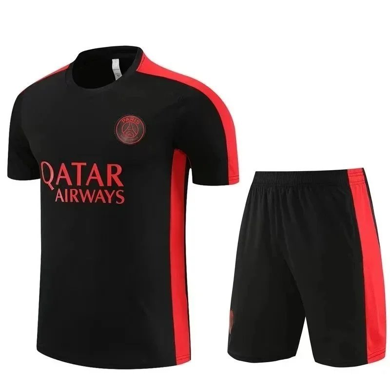 Qatar Short Sleeve Suits Fashion Football Training Clothes 03cnbuyvip.comv