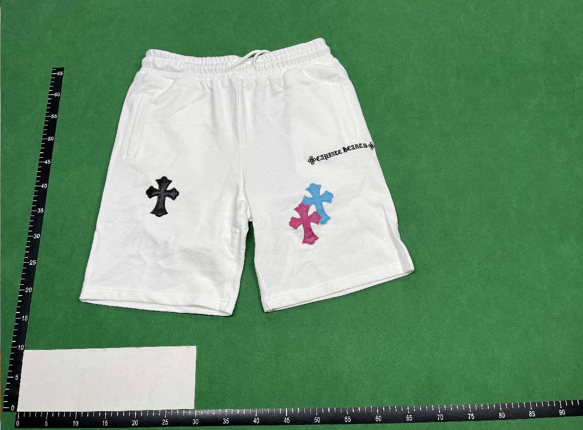 Chrome hearts shorts  (40 CP) 1 fashion short sleeve style