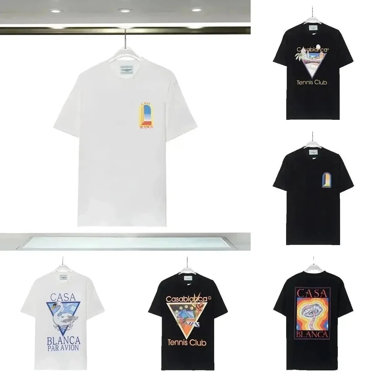 Casablanca T-shirt high quality T-shirt C9016 Fa W * a 852 6481 3501