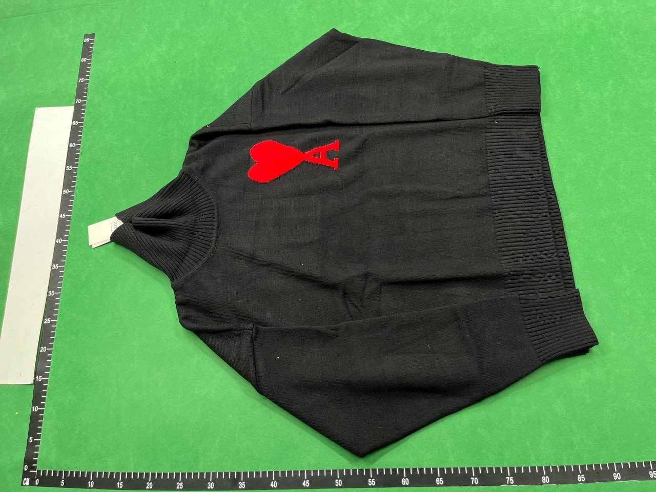  Ami Jersey Fashion Love High Neck Base Sweater