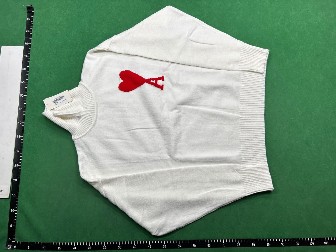  Ami Jersey Fashion Love High Neck Base Sweater