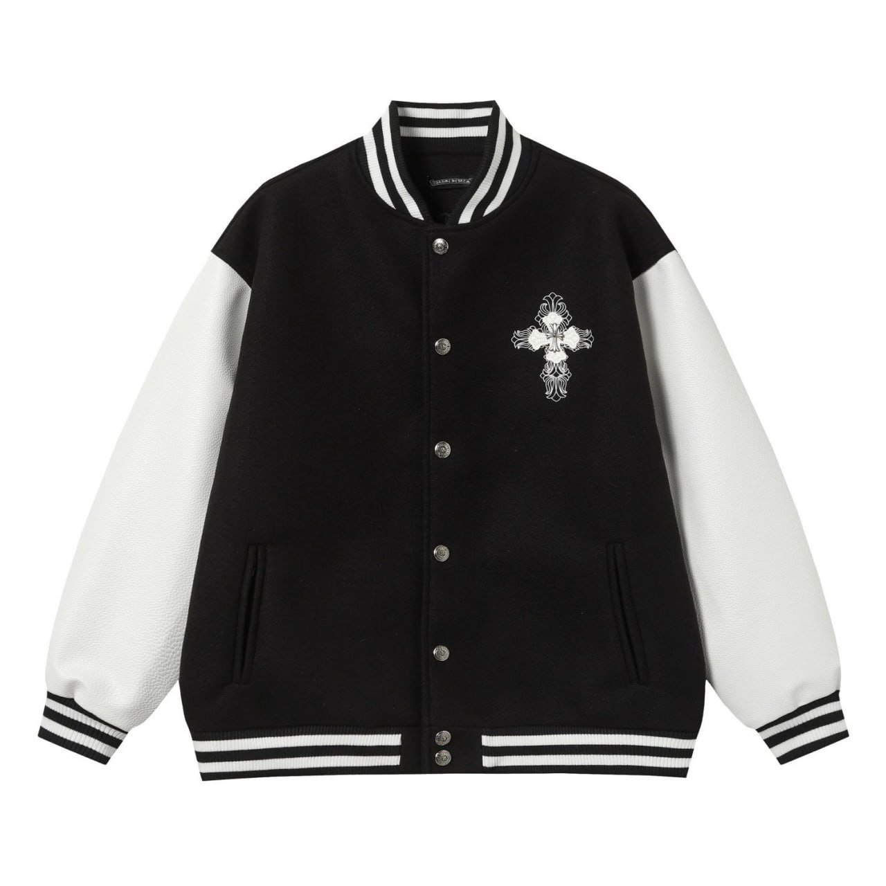 Chrome Hearts Baseball Jersey Jacket New fashion Joker coat 011
