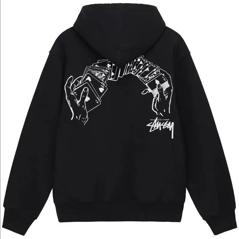 Stussy Hoodies B401 spring and autumn fashion Joker sweater non-quality problems do not support no r
