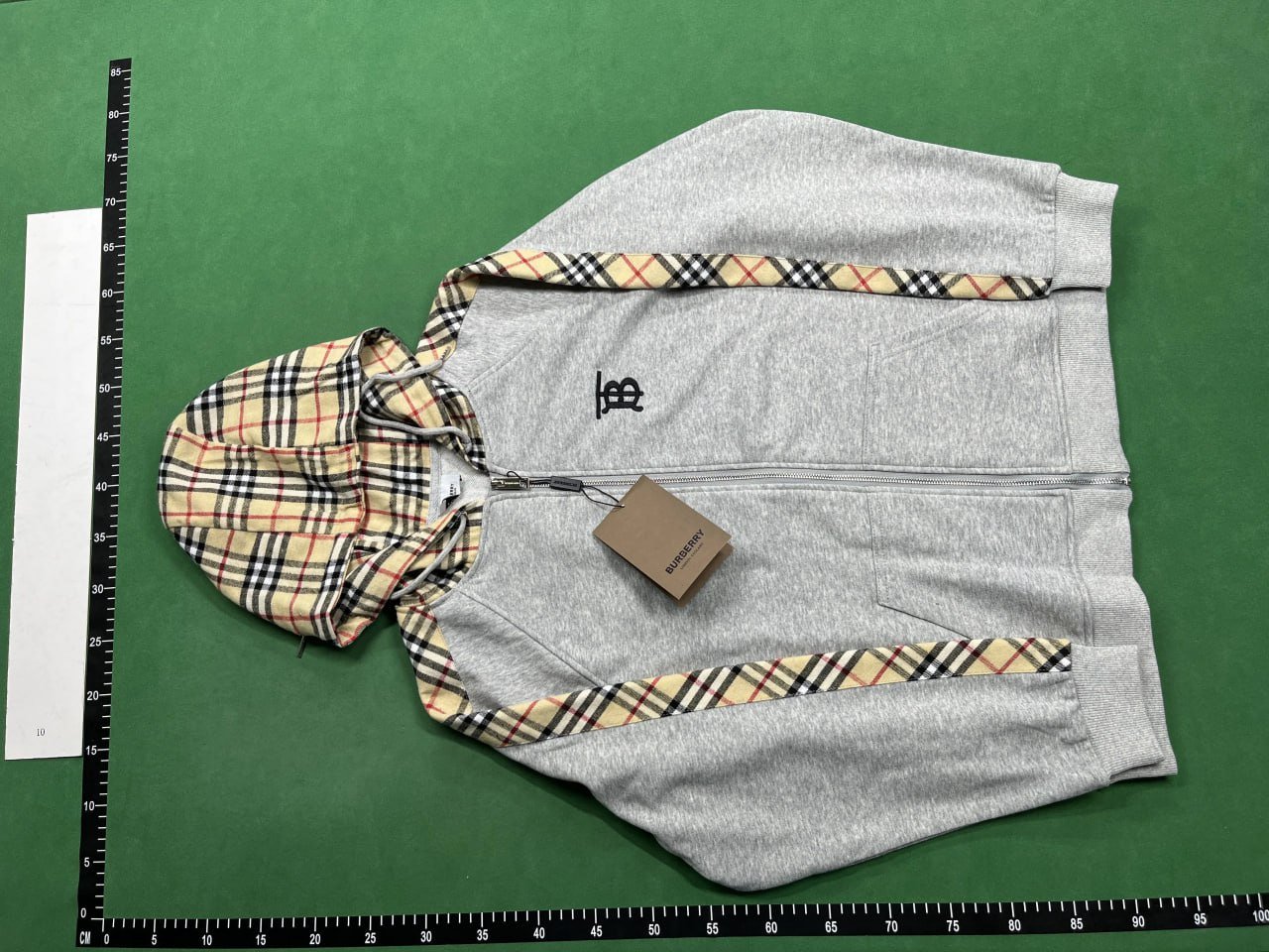 BURBERRY hoodie /BURBERRY sweater Bu Plaid Hoodie