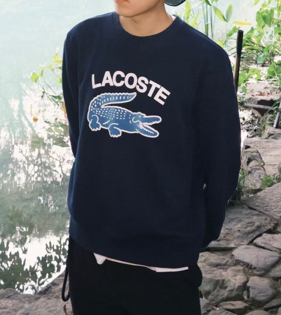 LACOSTE Hoodie New fashion Joker sweater 002