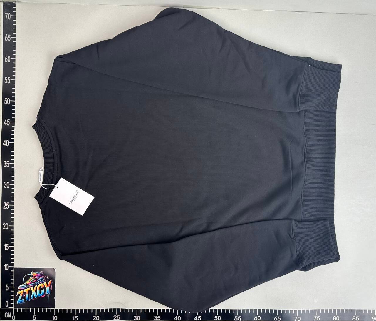 Casablanca  hoodie 2024 autumn and winter new sweater printed men's and women's cotton loose sweater CY