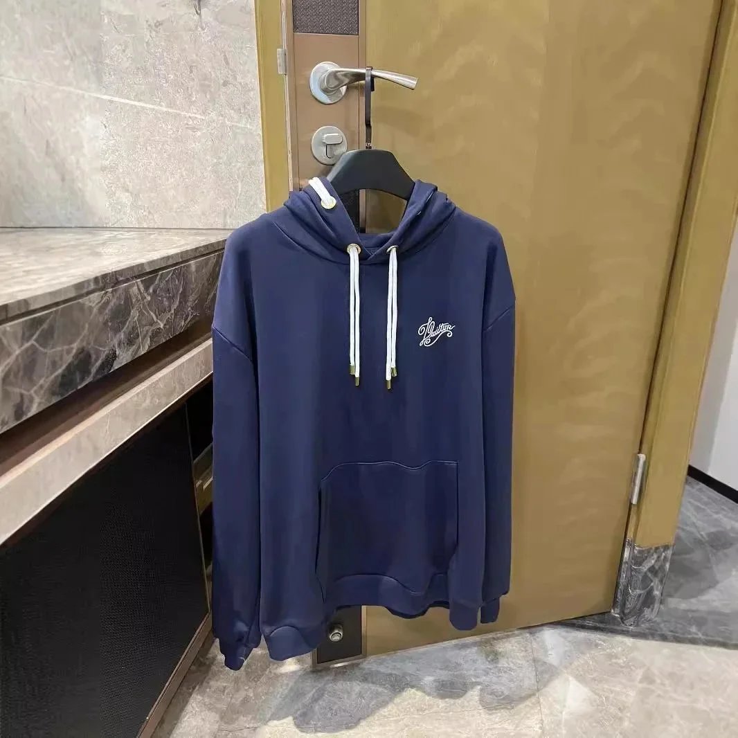 Article:LV Hoodies Heavy-duty embroidery hoodie hoodie couple style