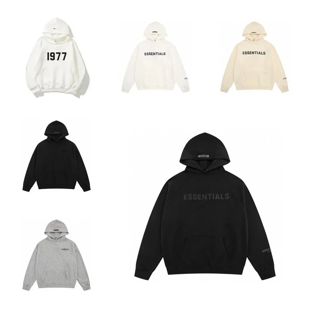 Fear Of God Essentials Hoodie（30+）Autumn New All-match Hooded Sweat YHH20
