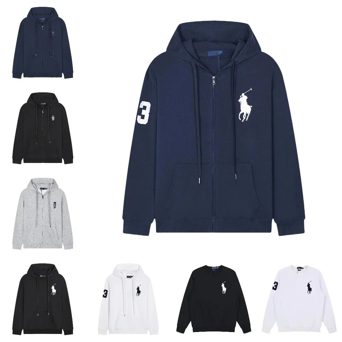 Ralph Lauren Hoodie Trendy simple and versatile hoodie 17