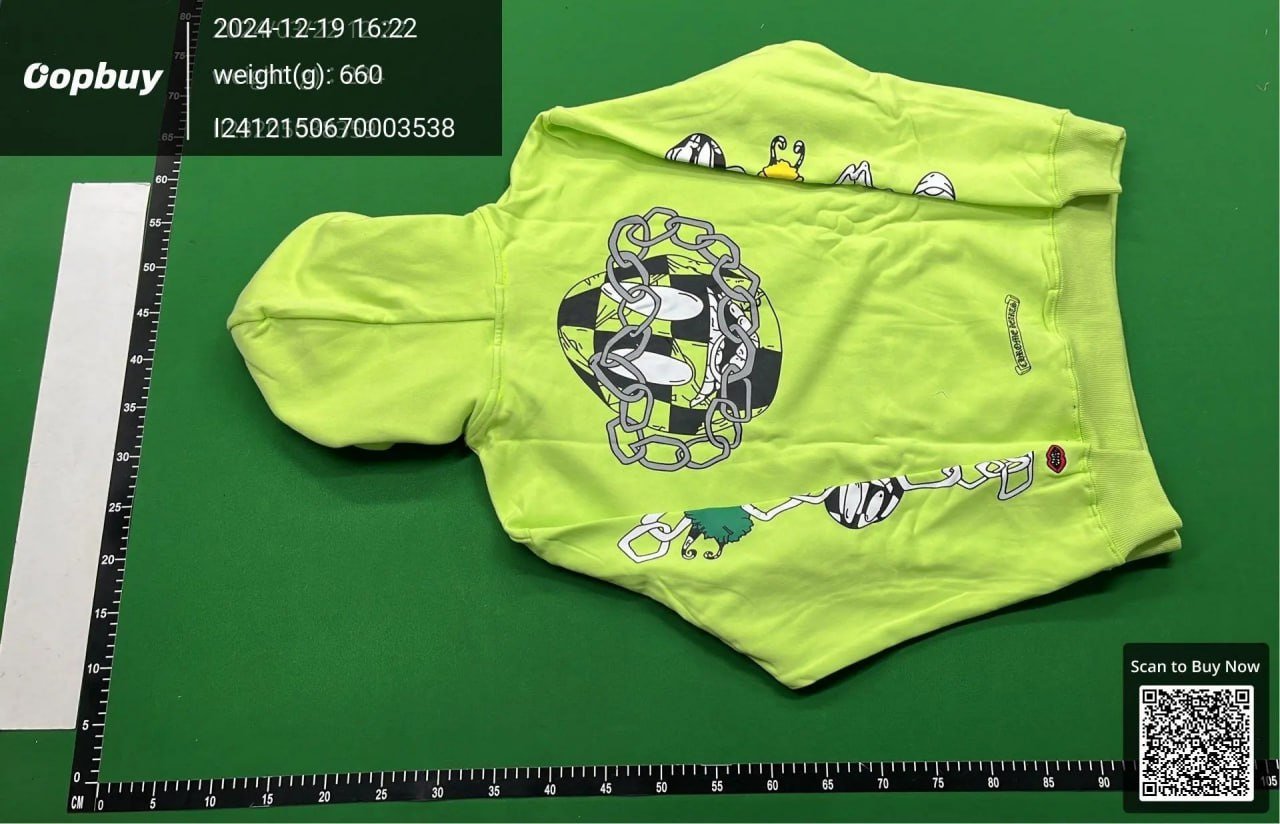 Chrome Hearts Hoodie High Quality Cross Colorful Hooded Sweat 2