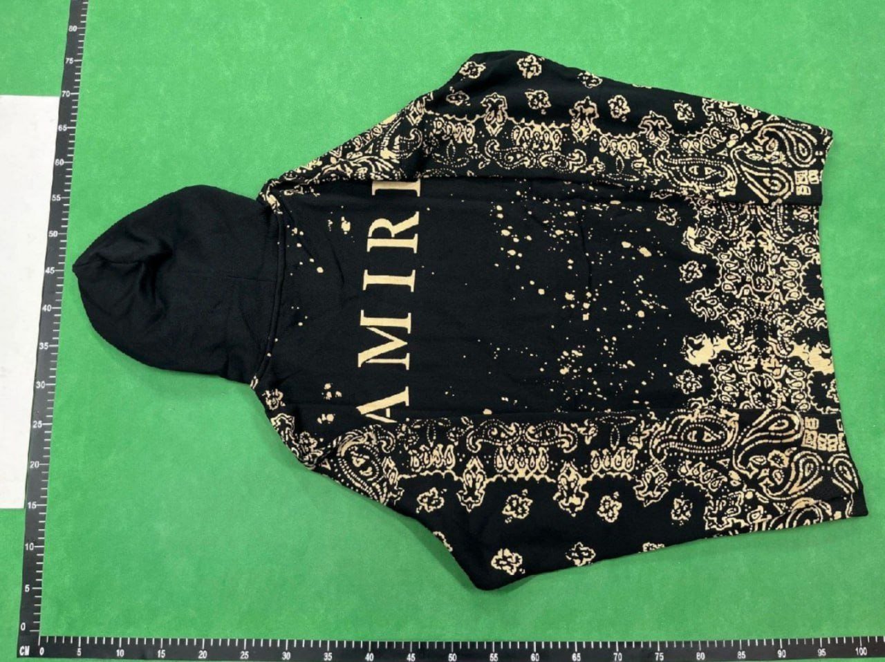 Amiri Hoodie New All-match Hat Collar Sweatshirt 076