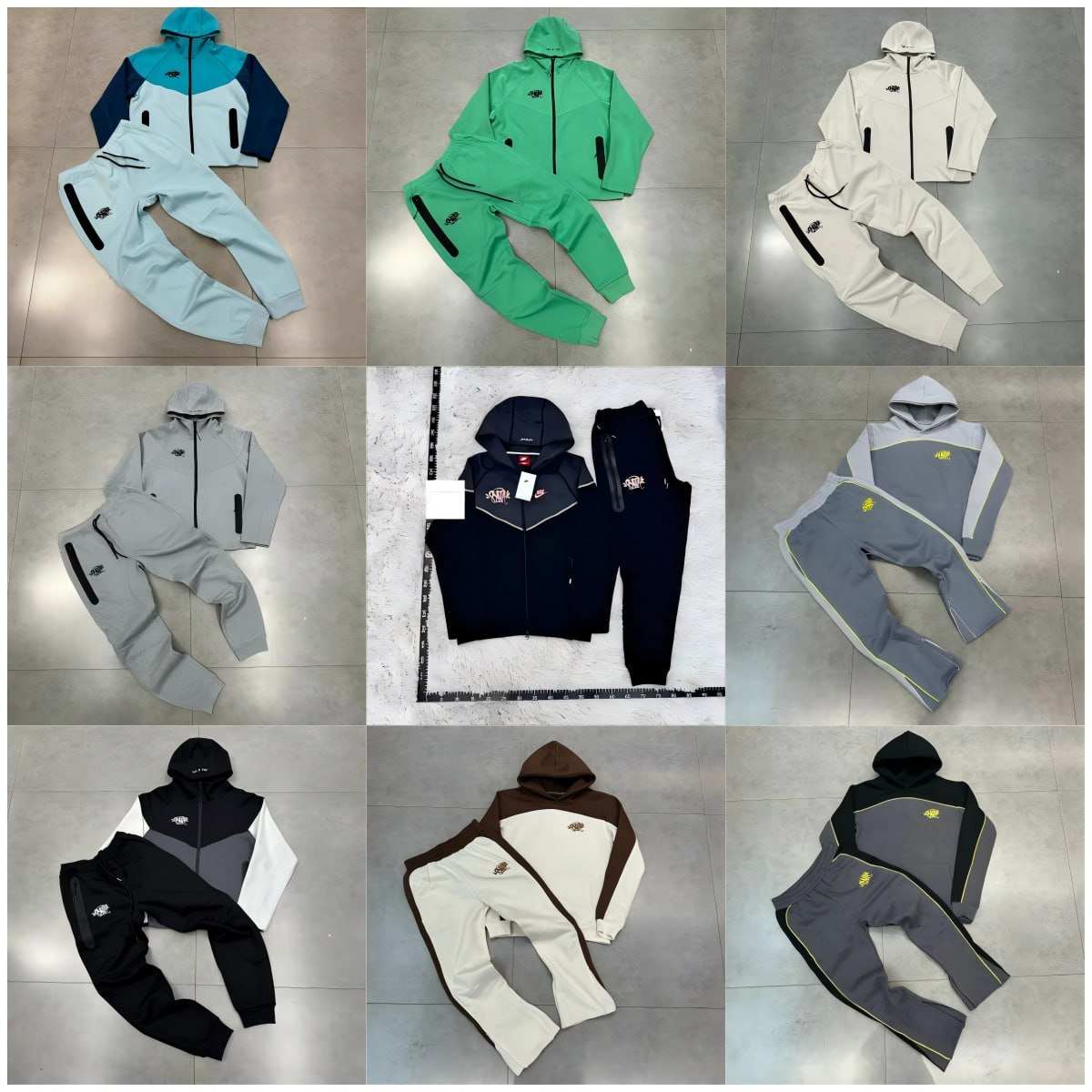 Nike x Syna World Hoodie Suitpants JTS08 factory high quality explosion fashion hooded suit