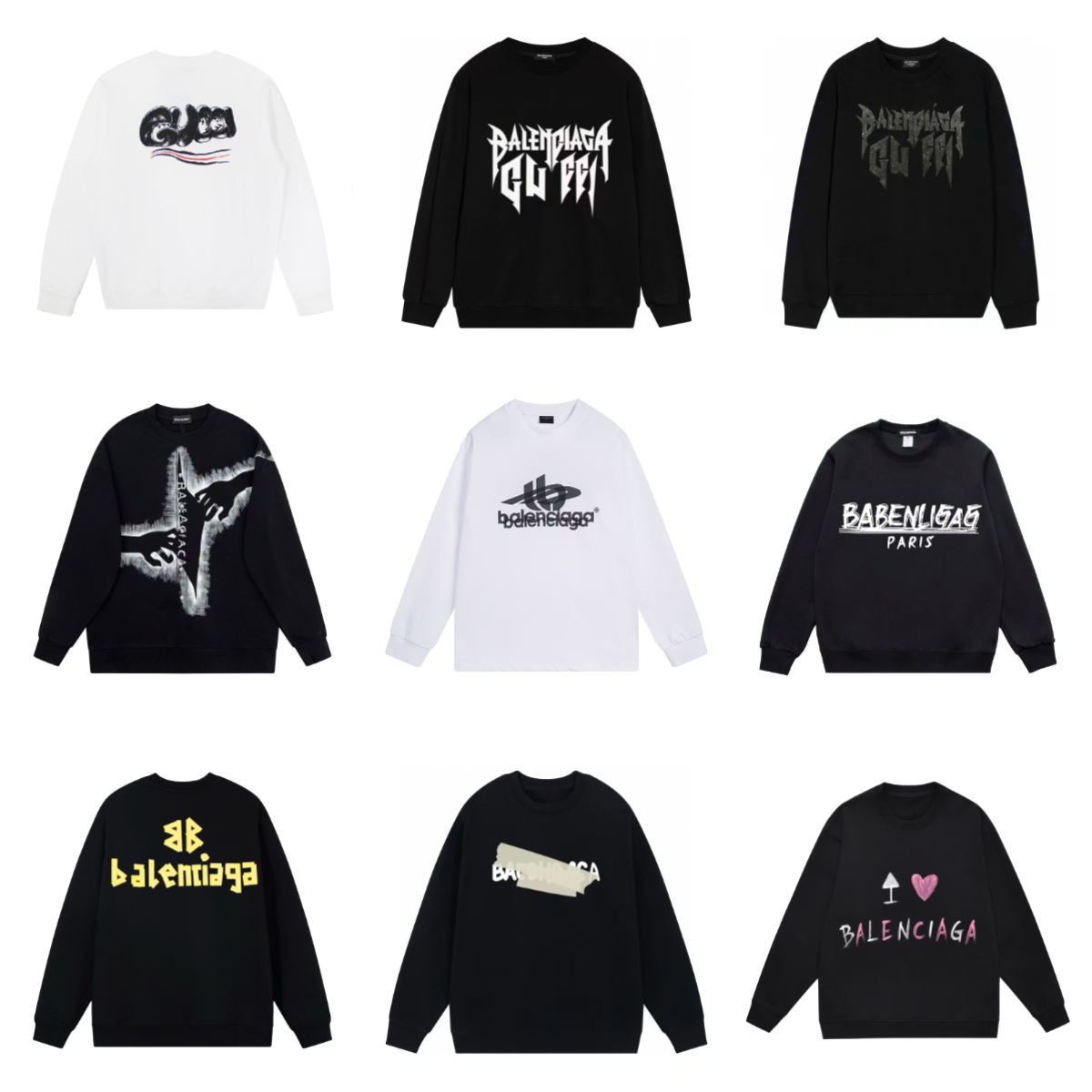 Balenciaga hoodie Autumn and winter explosive sweater