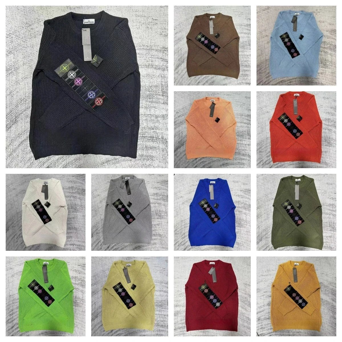 Stone Island Sweater Fashion wool sweater knitwear DW2C