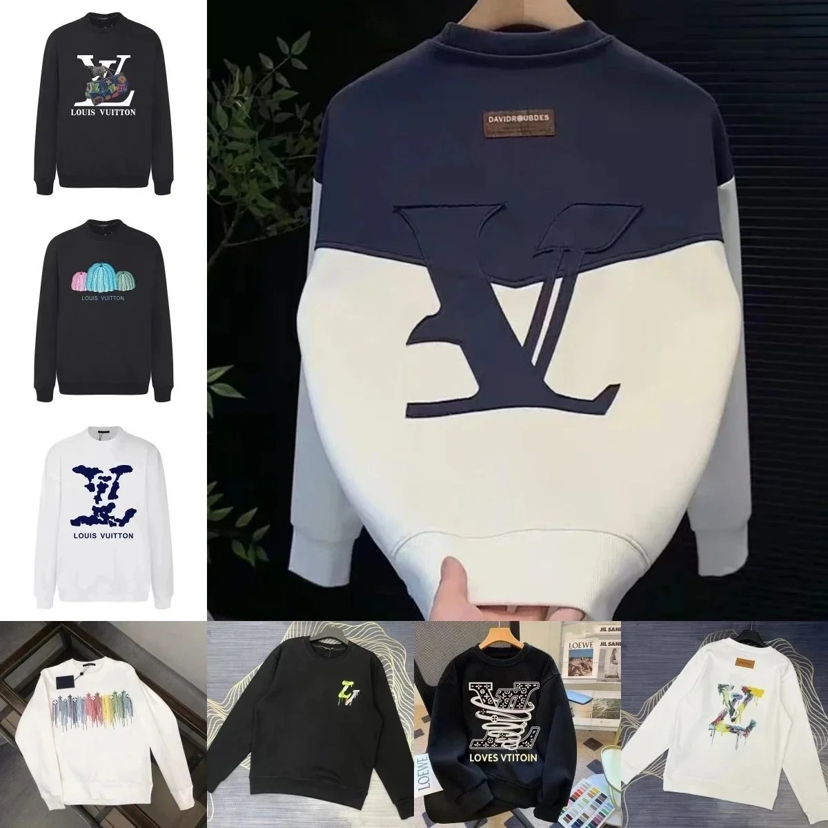 Louis Vuitton Sweater New fashion trend Joker sweater 006