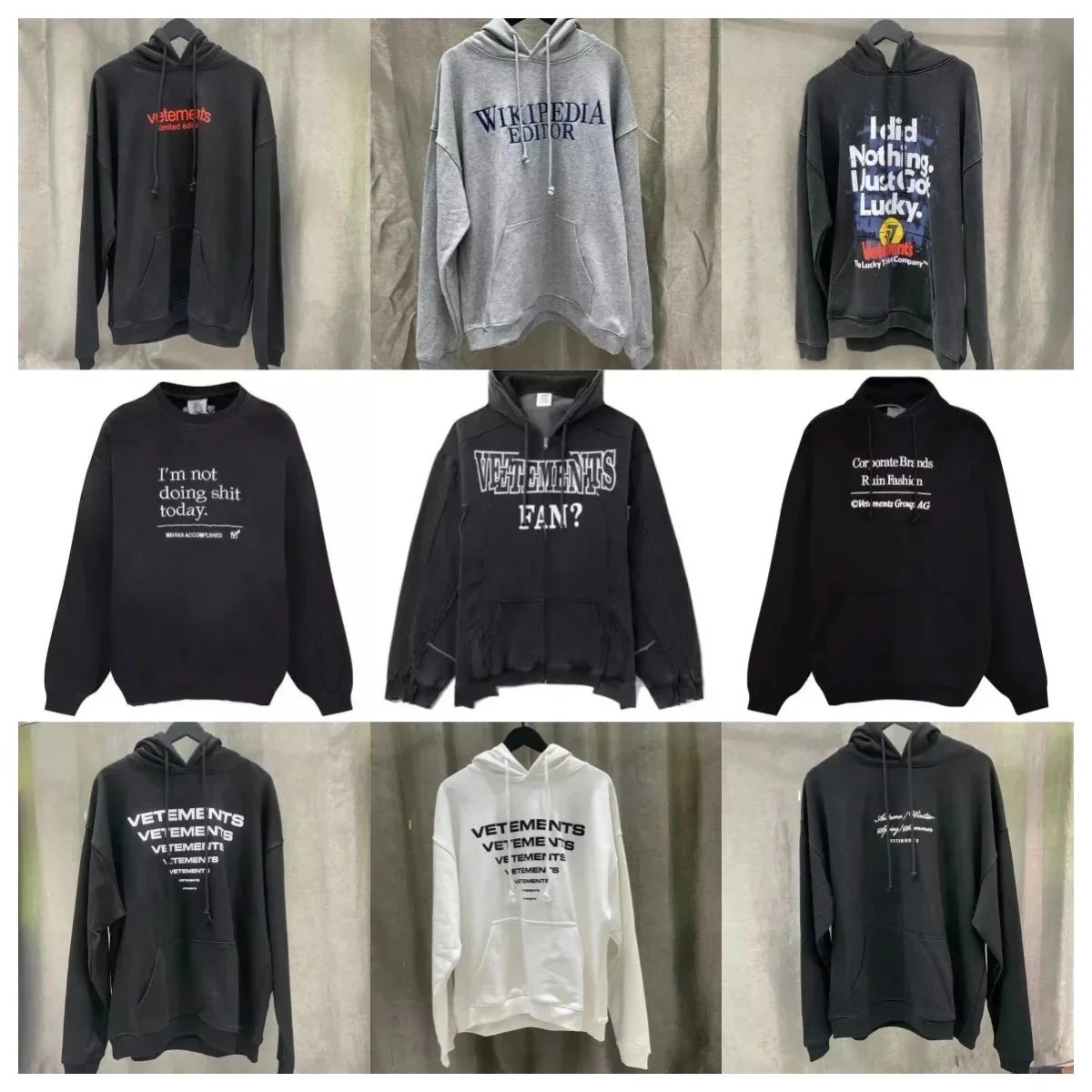 Vetements hoodie  (3
