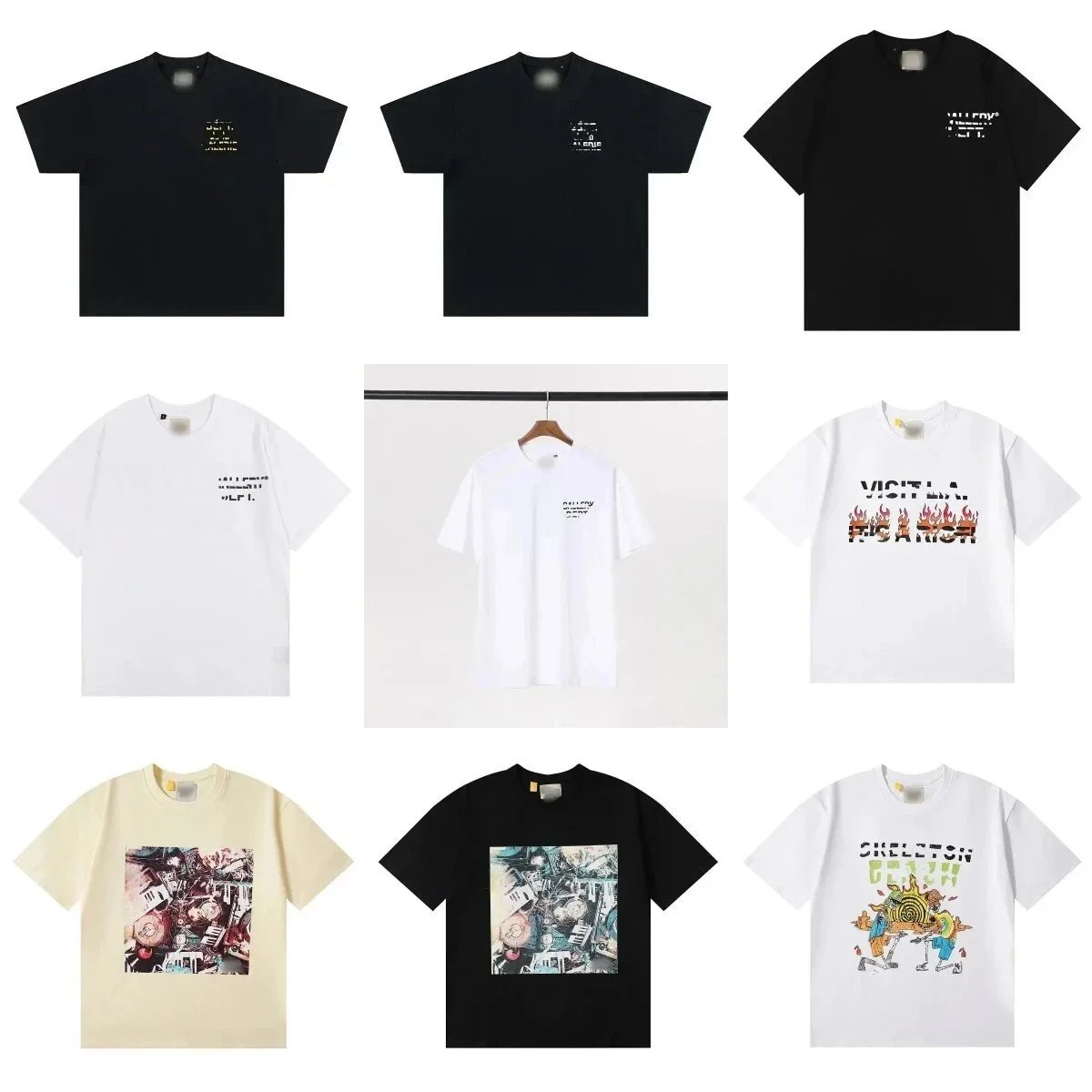 Gallery Dept T-Shirt【high quality】L20 fashion street style short sleeve cnbuyvip.com