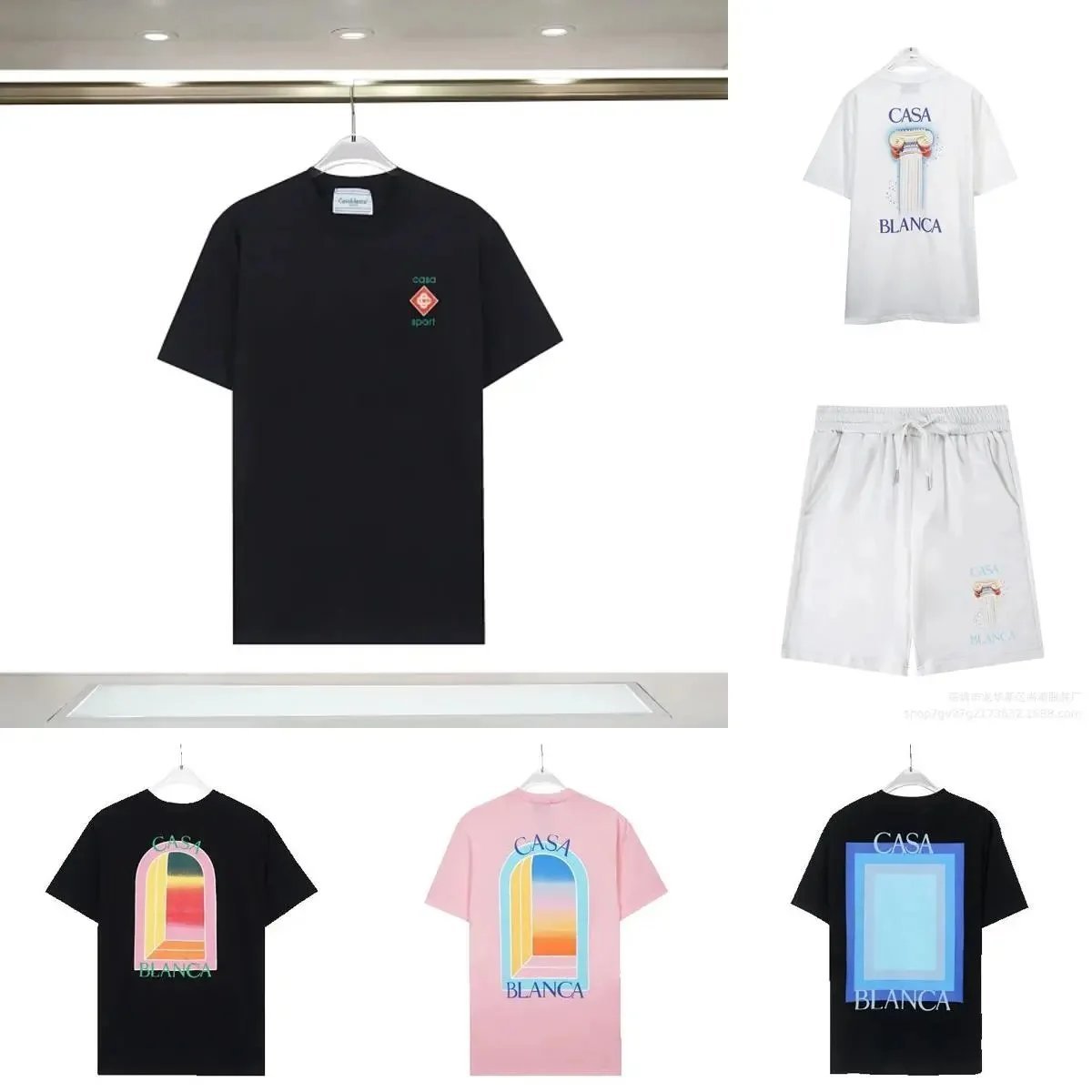 Casa Blanca T-Shirt/Shorts high quality T-shirt shorts C9027