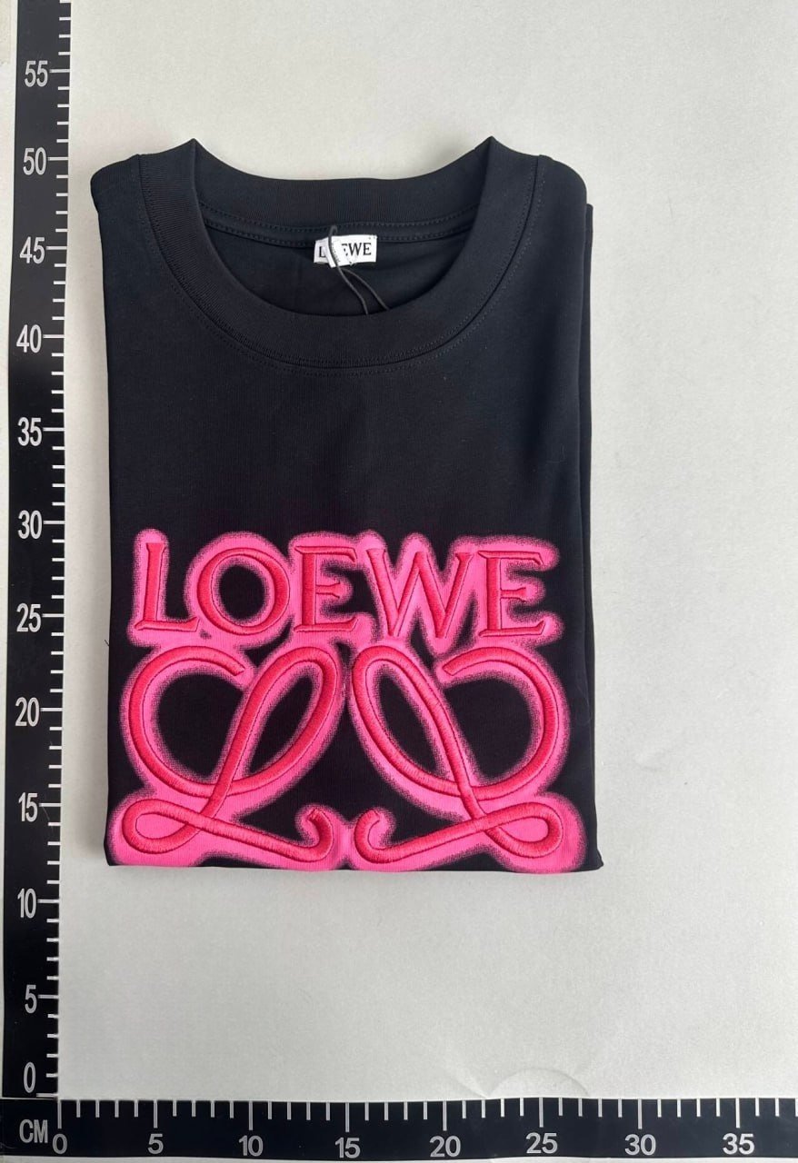  Loewe T-shirts Men and women's casual fashion T-shirt W2C042