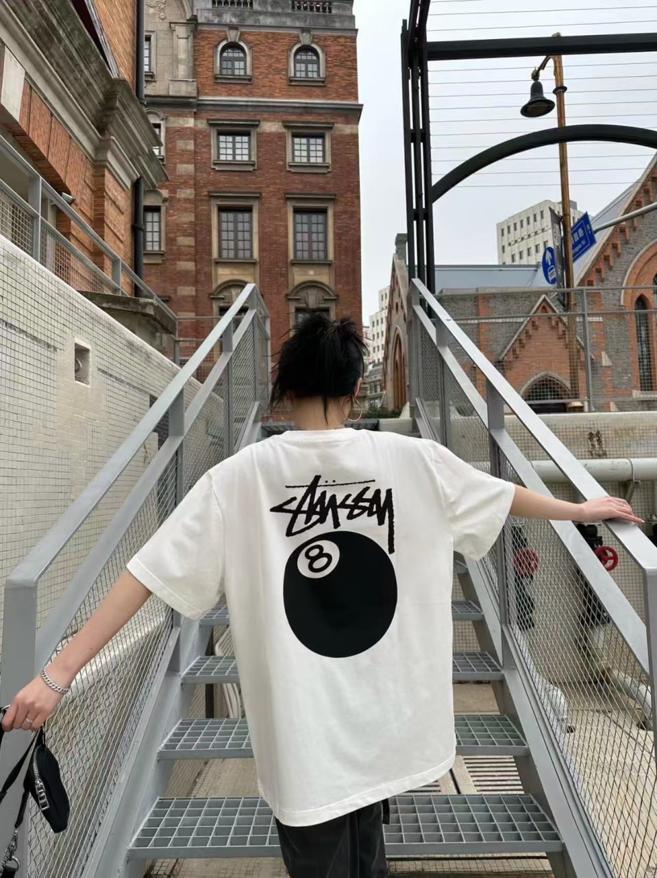 Stussy t-shirt New style versatile trend casual short sleeve SY 015532 SYXDXXSTXX003