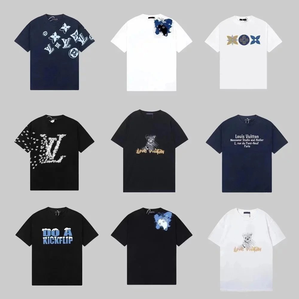 Louis Vuitton T-shirt Fashion short sleeve FW2C