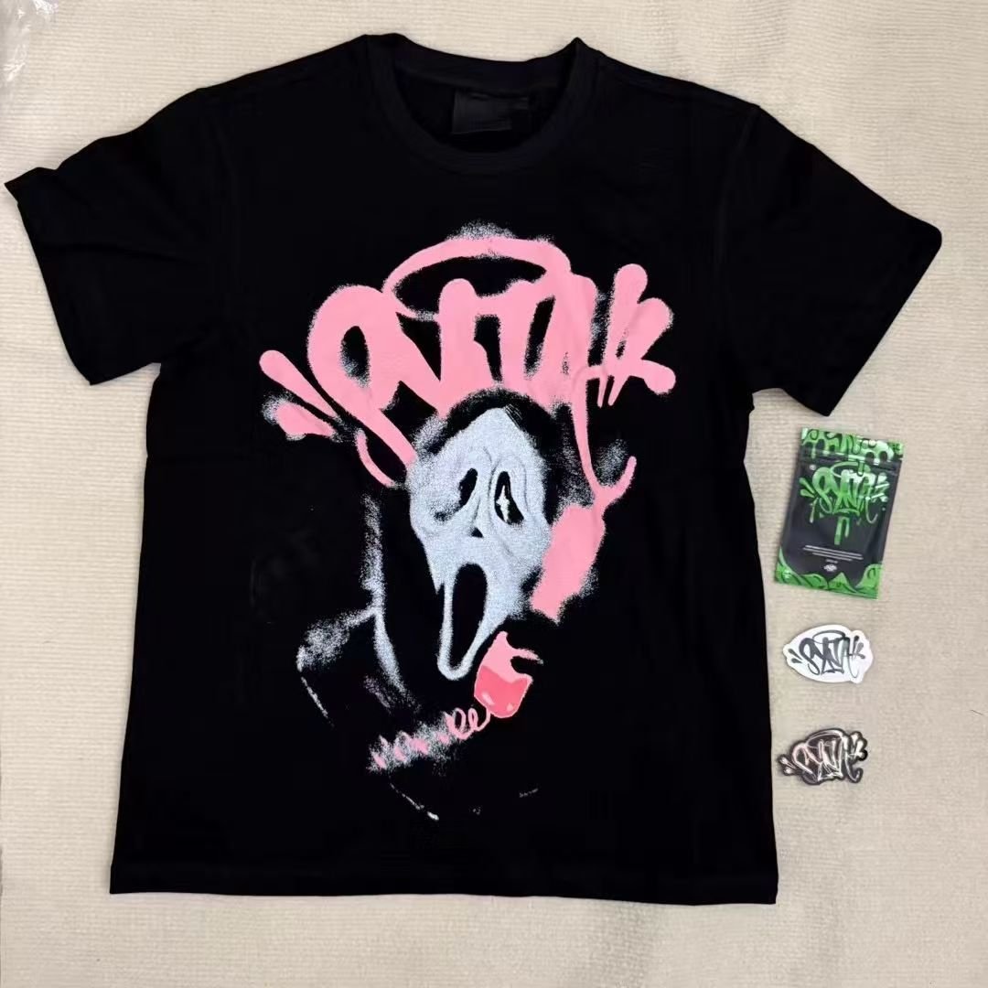 Synaworld short-sleeved T-shirt TU03 High Quality American Hip Hop Short Sleeve