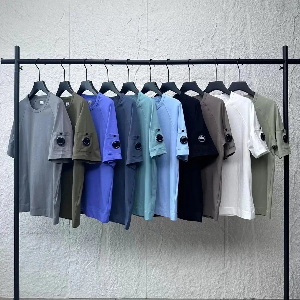  C.P.Company T-shirt  Summer Fashion T-shirt Loose Sweat Absorbing Unisex