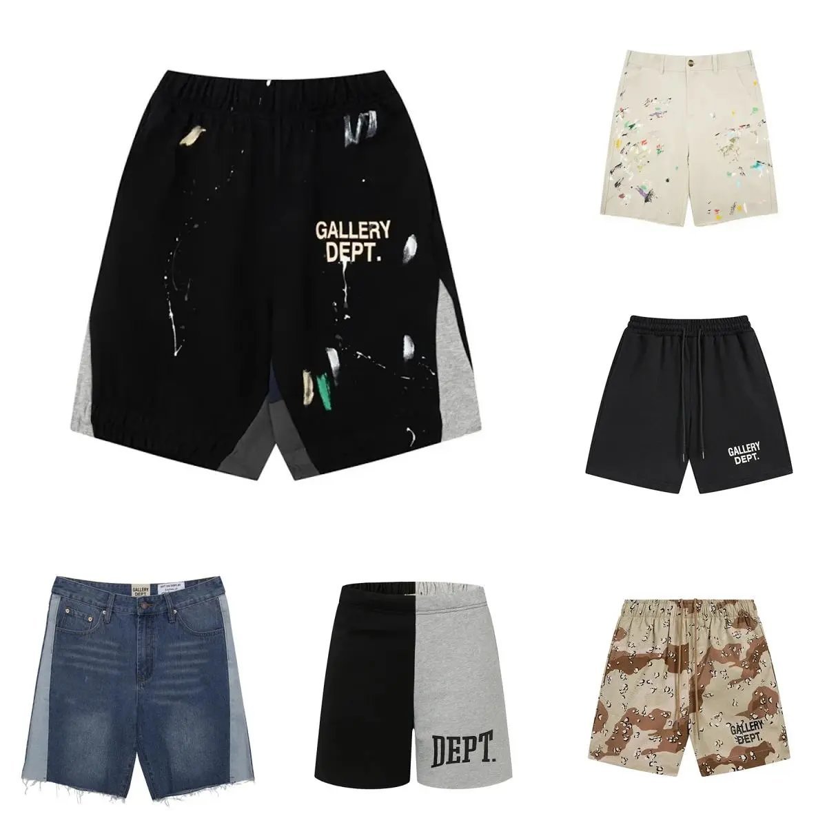 Gallery DEPT. Shorts High Quality Splash Ink Shorts 2